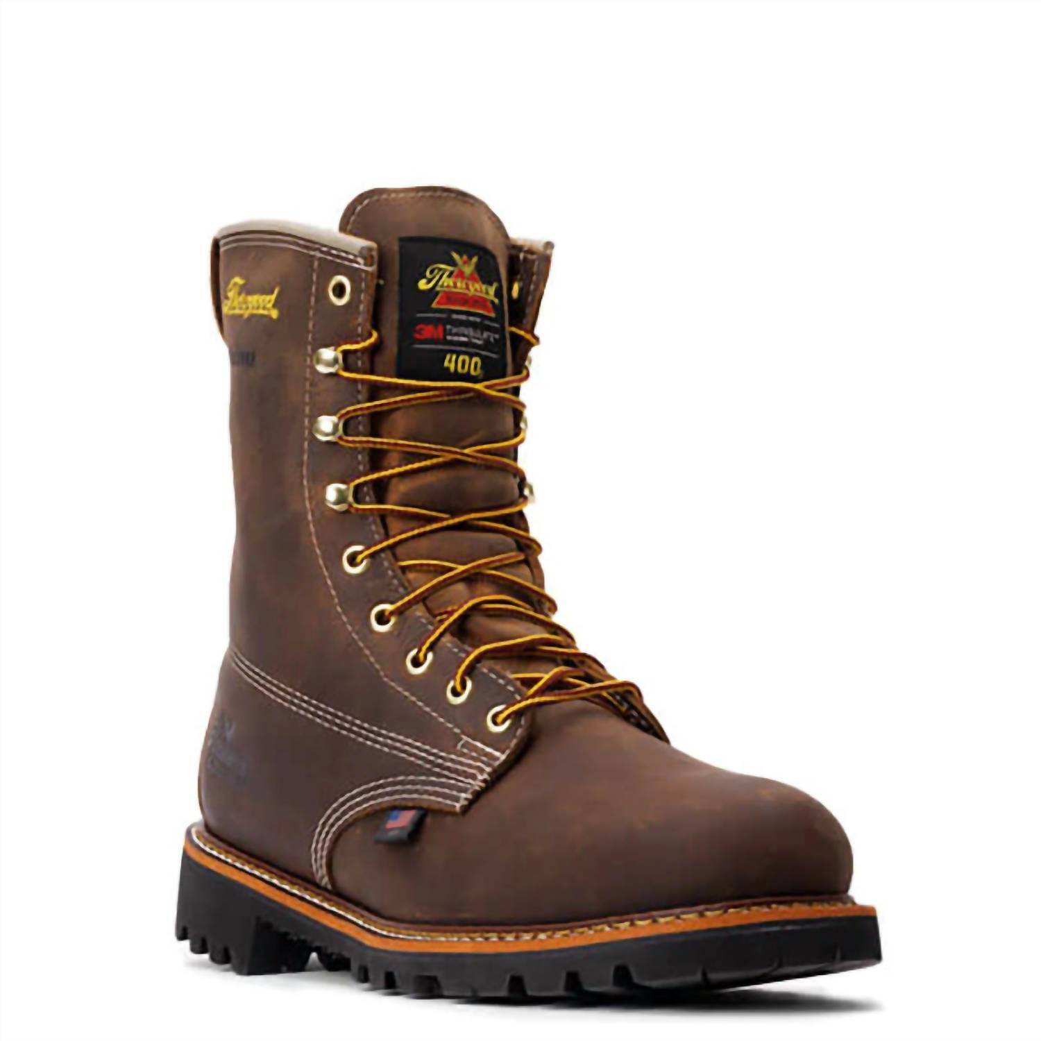 New Thorogood Men's Waterproof Work Boots In Brown